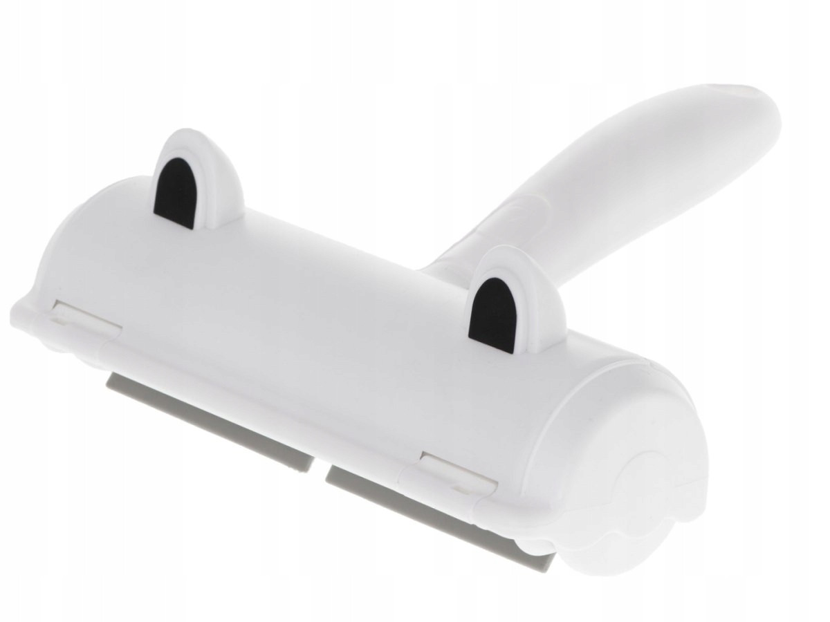 Kartáč na čištění srsti bílo-modrý kvalitní zpracování