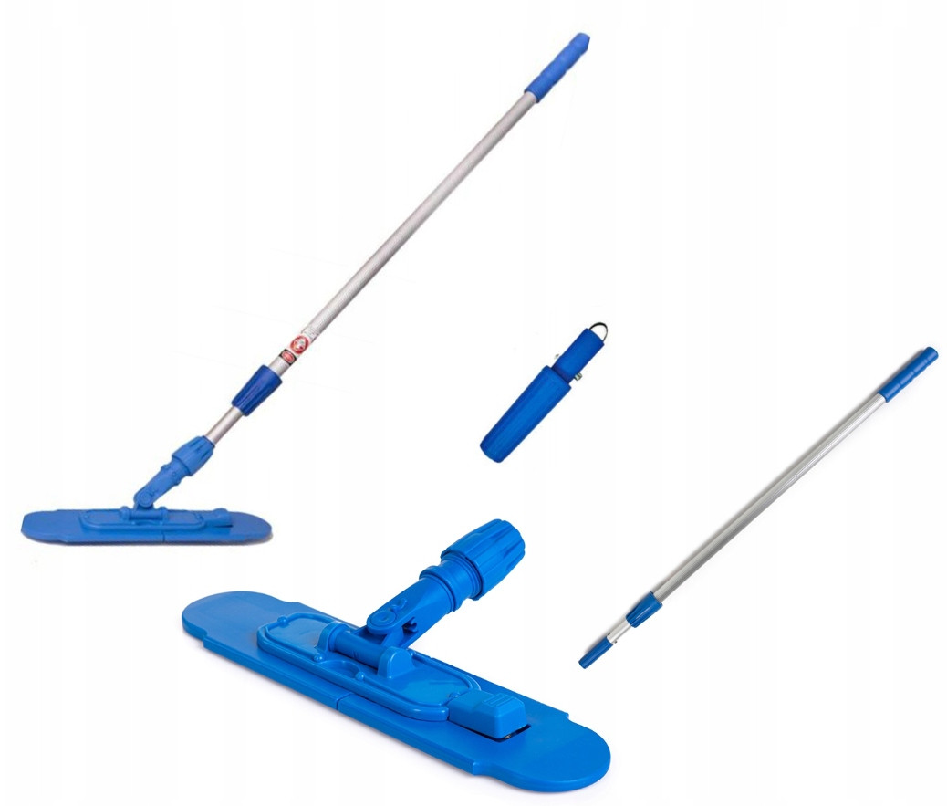 Raypath Mop plochý Blesková rukojeť Pro Polštáře Noha Tyč