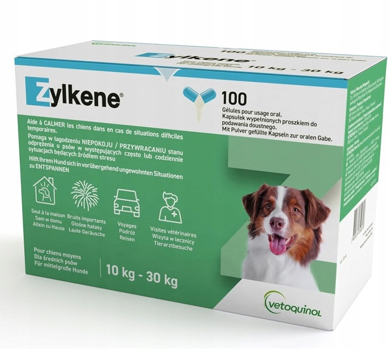 Vetoquinol Zylkene 225 mg 50 kapslí pro zklidnění