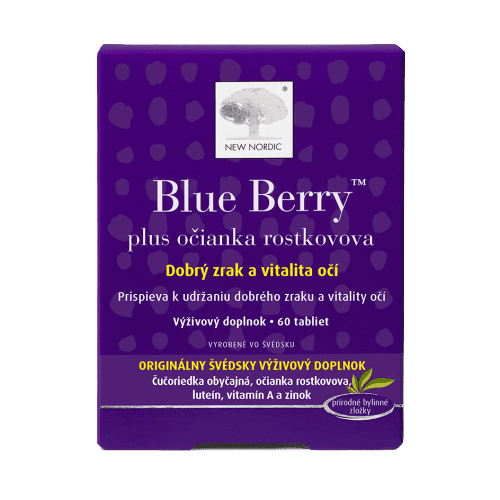 NEW NORDIC Blue Berry Eyebright Plus 60 tabliet