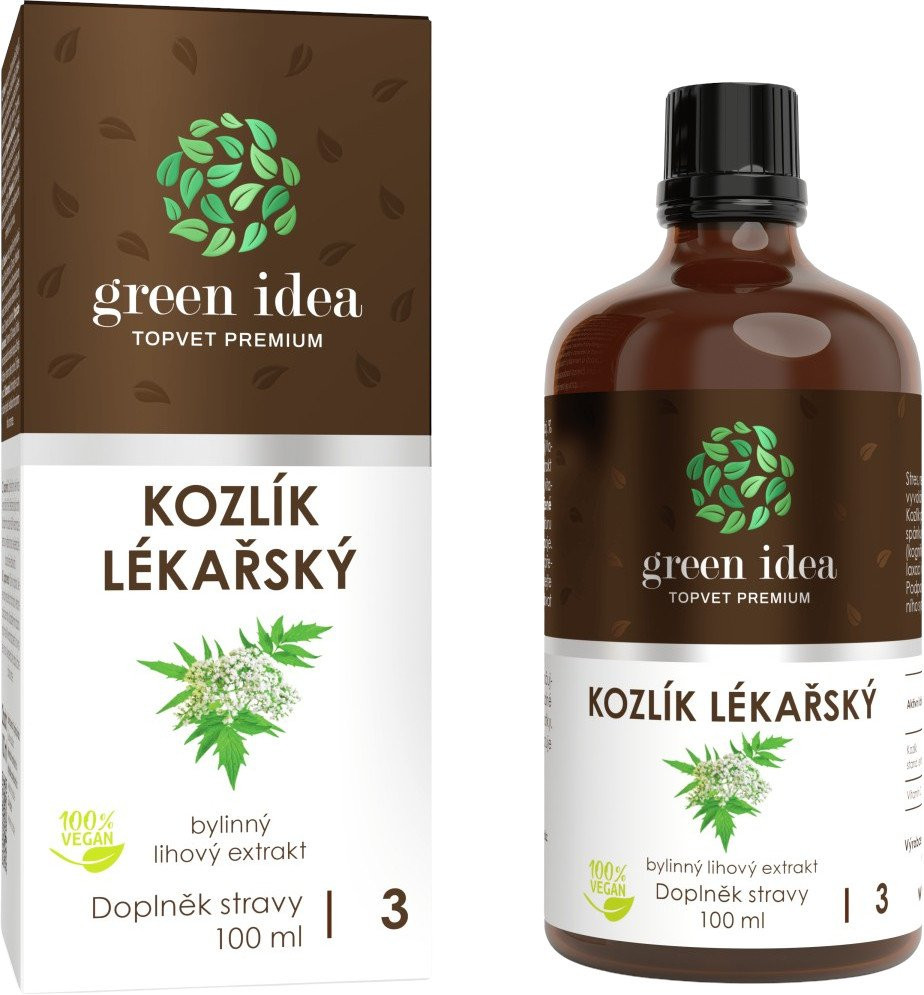 TOPVET Baldriánské kvapky – valeriána lekárska tinktúra 50 ml