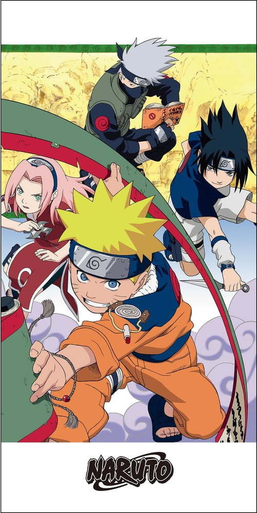 Bavlněná dětská osuška 70x140 cm Naruto – Jerry Fabrics