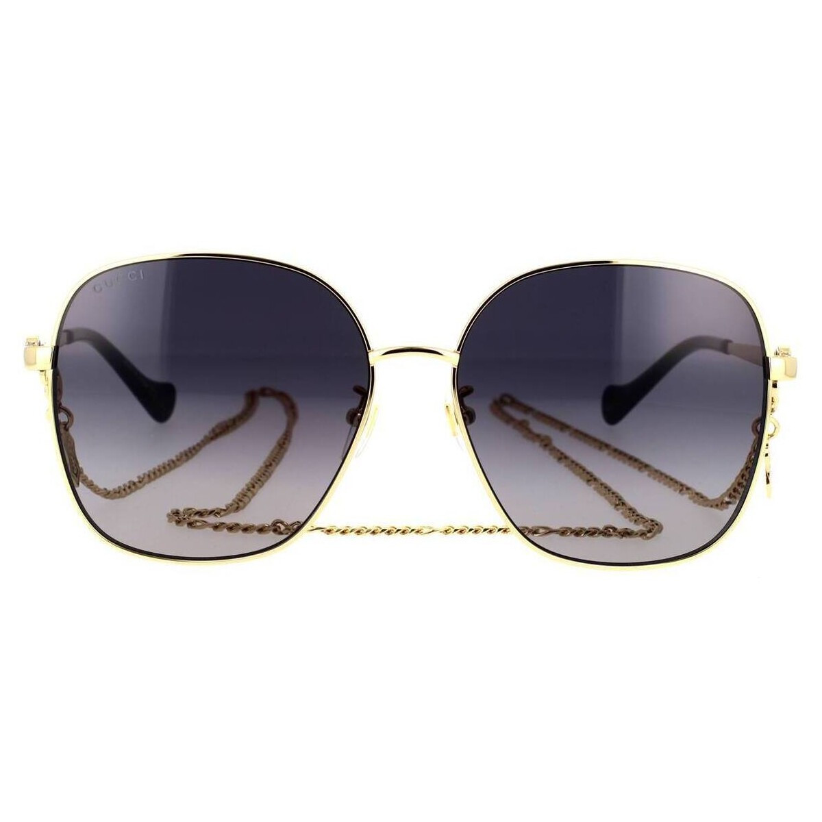 Gucci  Occhiali da Sole  GG1089SA 001 con Catena  Zlatá