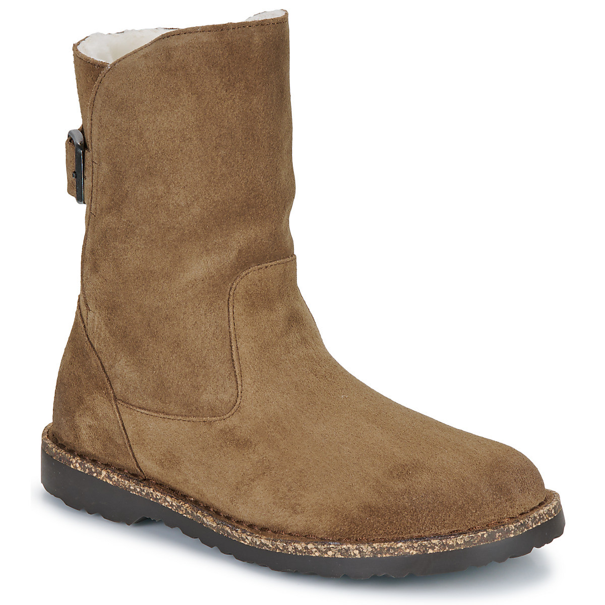 Birkenstock  Uppsala Shearling LEVE Dark Tea  Hnědá