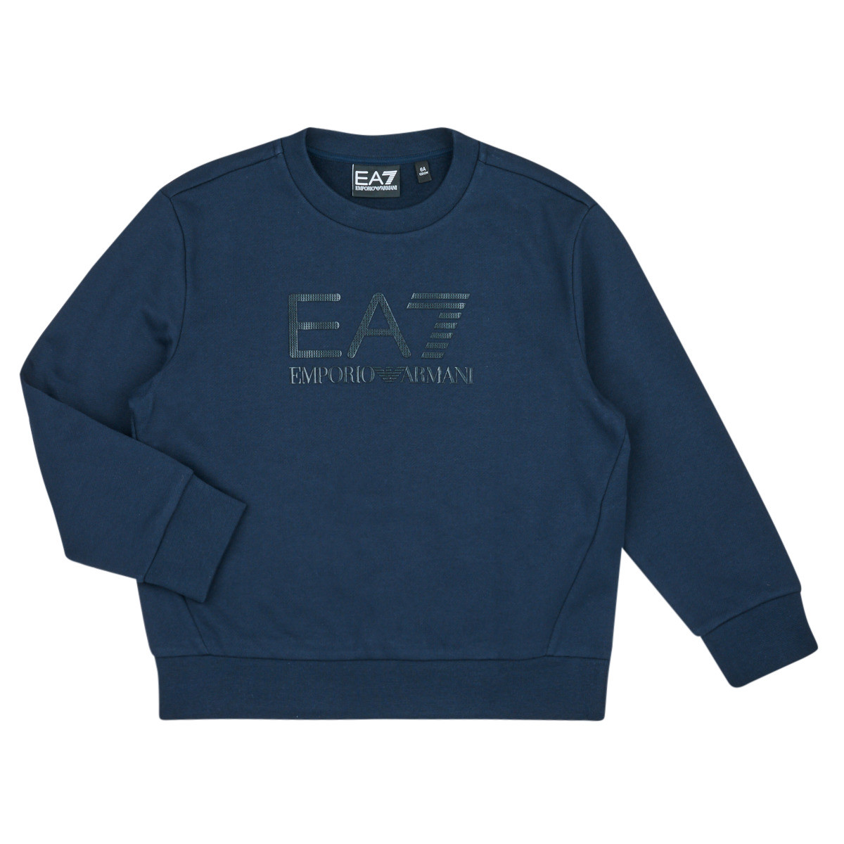 Emporio Armani EA7  VISIBILITY SWEATSHIRT 6DBM57  Tmavě modrá