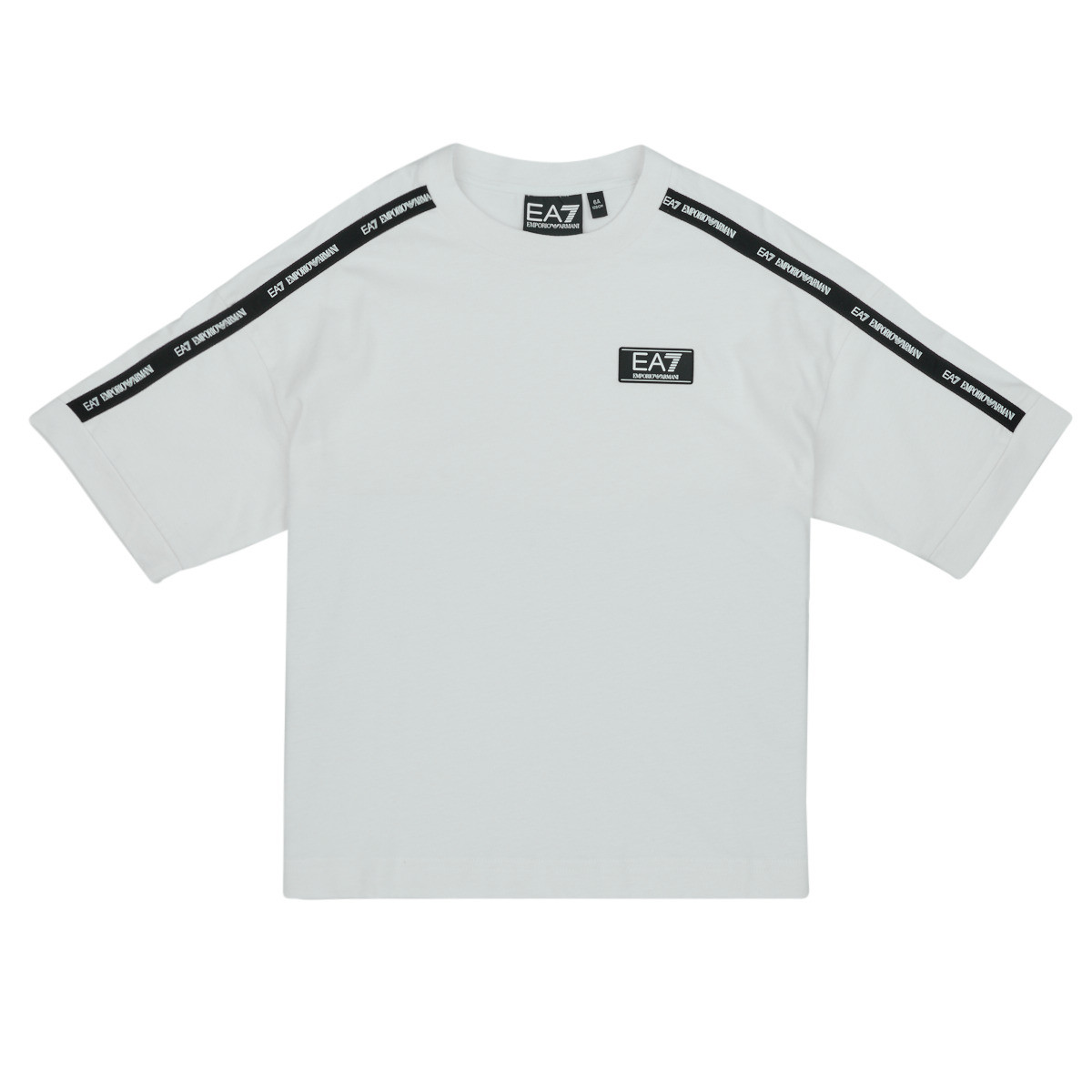 Emporio Armani EA7  LOGO SERIES TSHIRT  Bílá