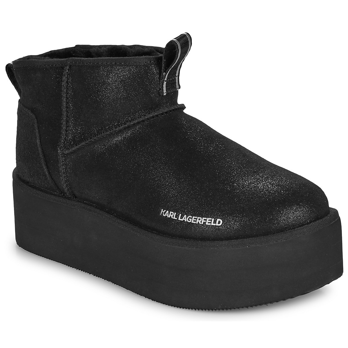 Karl Lagerfeld  THERMO Lo Slip On Boot  Černá