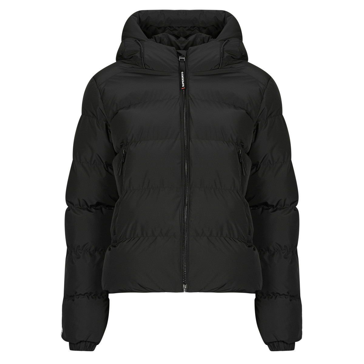 Superdry  HOODED SPORT  Černá