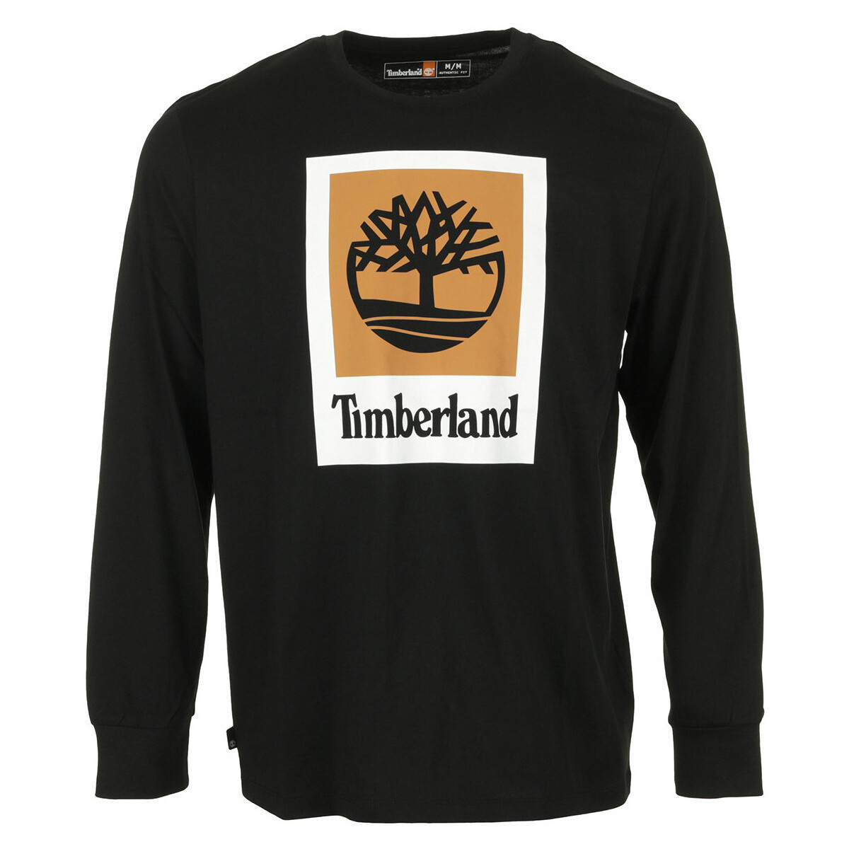 Timberland  Colored Long Sleeve Tee  Černá