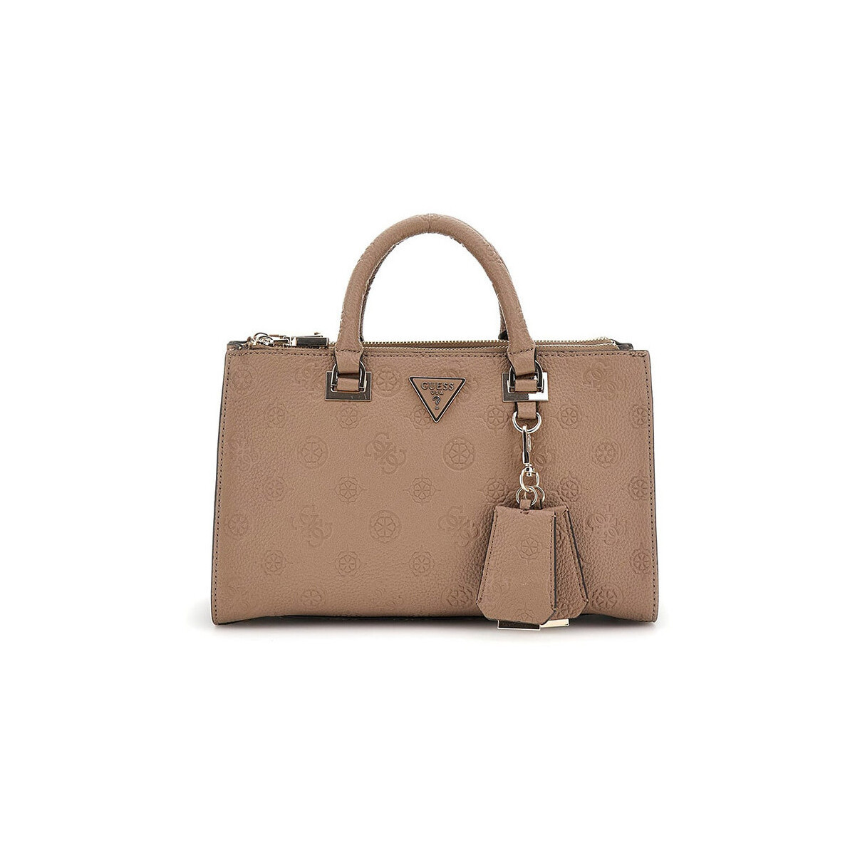 Guess  Status Satchel  Hnědá