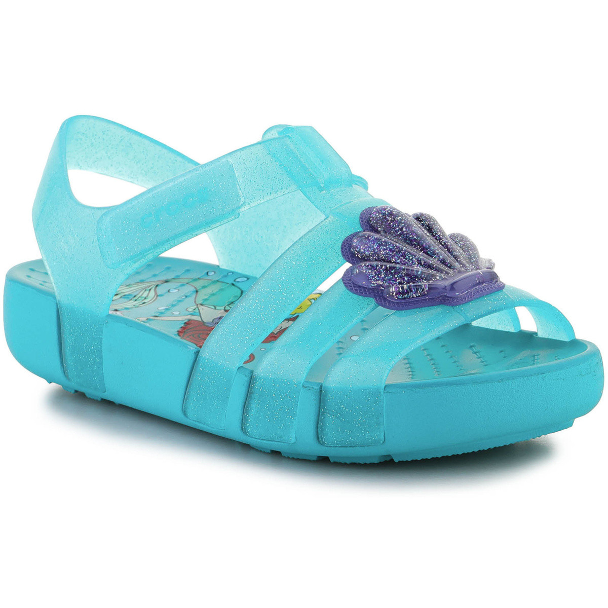 Crocs  Princess Ariel Isabella Sandal K 209901-4KR Latigo Bay  Modrá