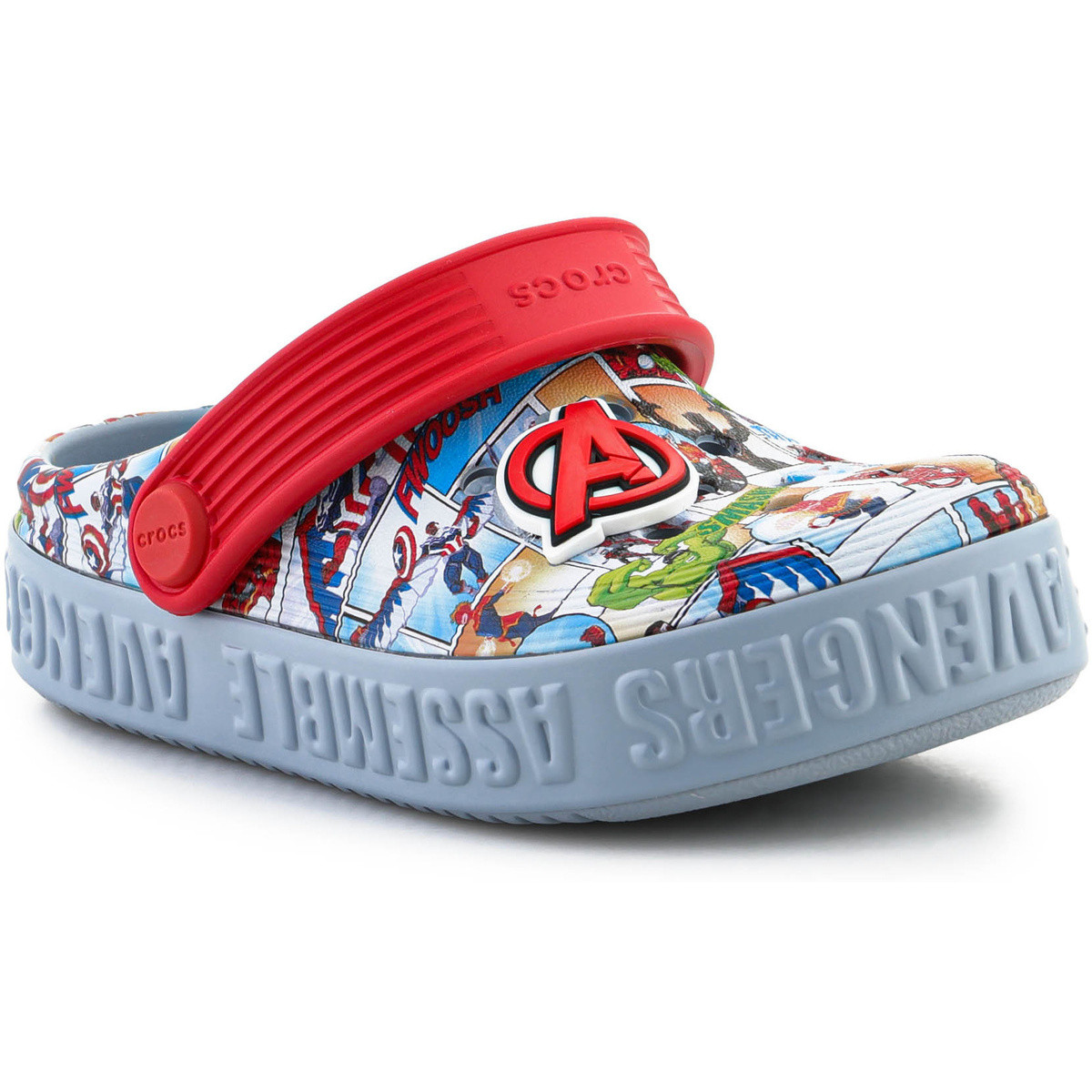 Crocs  Avengers Off Court Clog T 209945-0ID Blue Grey  ruznobarevne