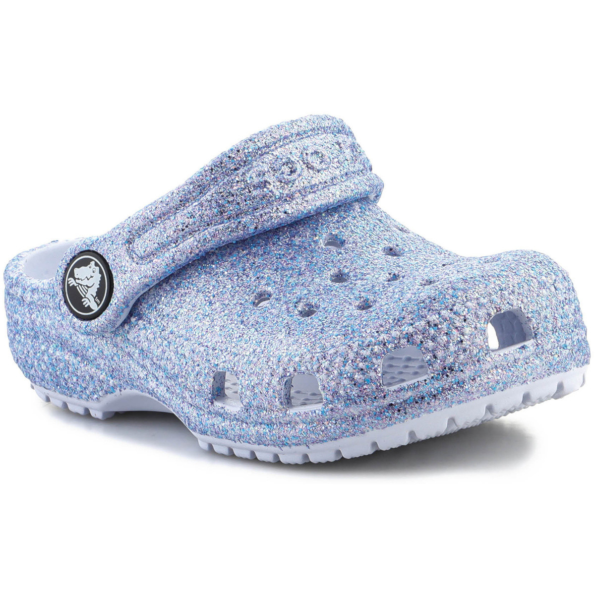 Crocs  Classic Glitter Clog T 206992-4PC  Modrá