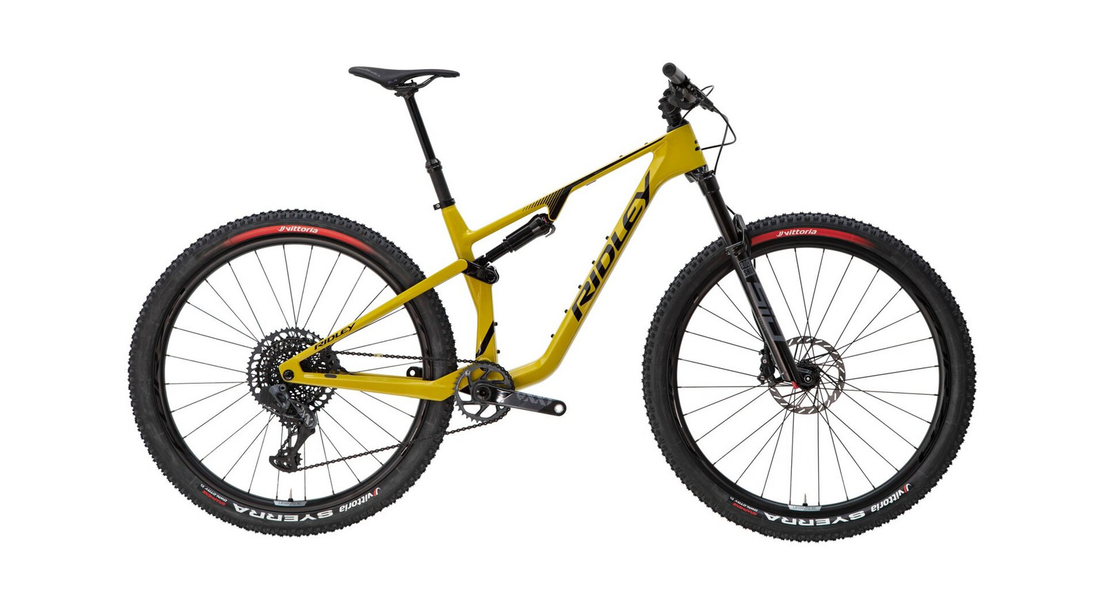 RIDLEY kolo RAFT XC 100mm GX-X01 Mix Eagle Mustard Yellow/Black Velikost: L