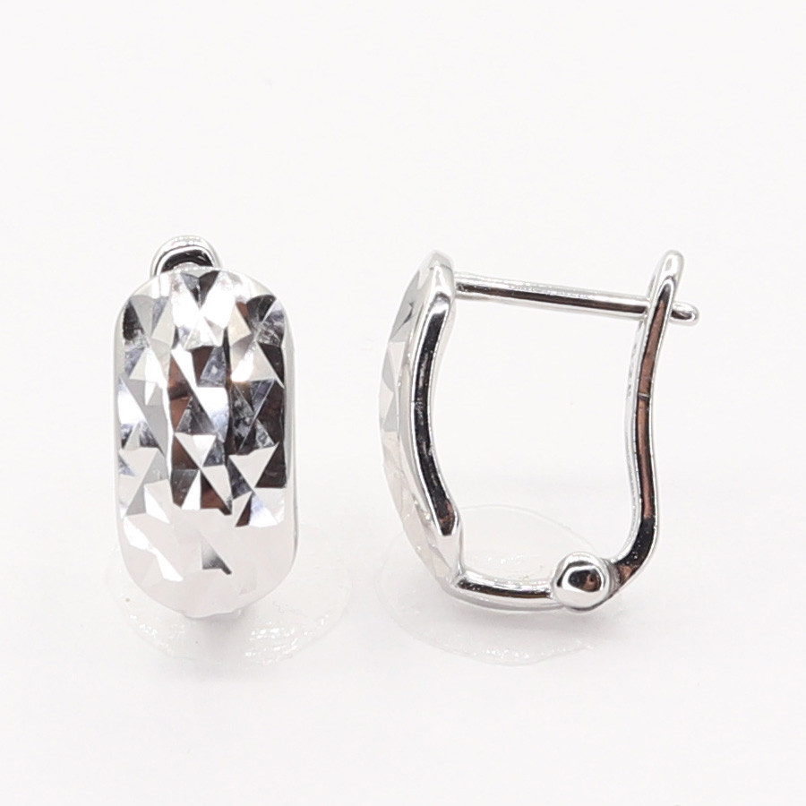 Stříbrné náušnice 111109