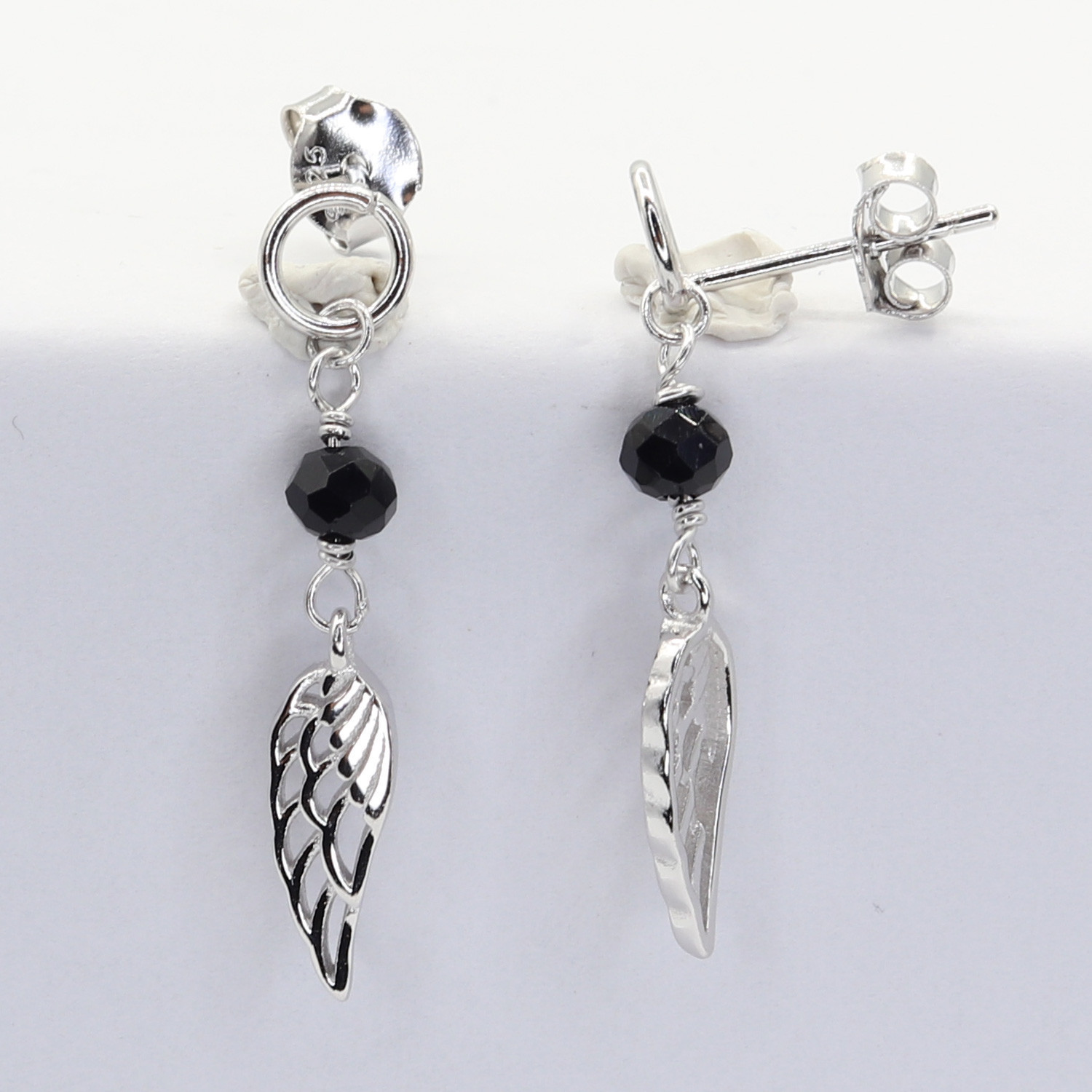 Stříbrné náušnice 111128