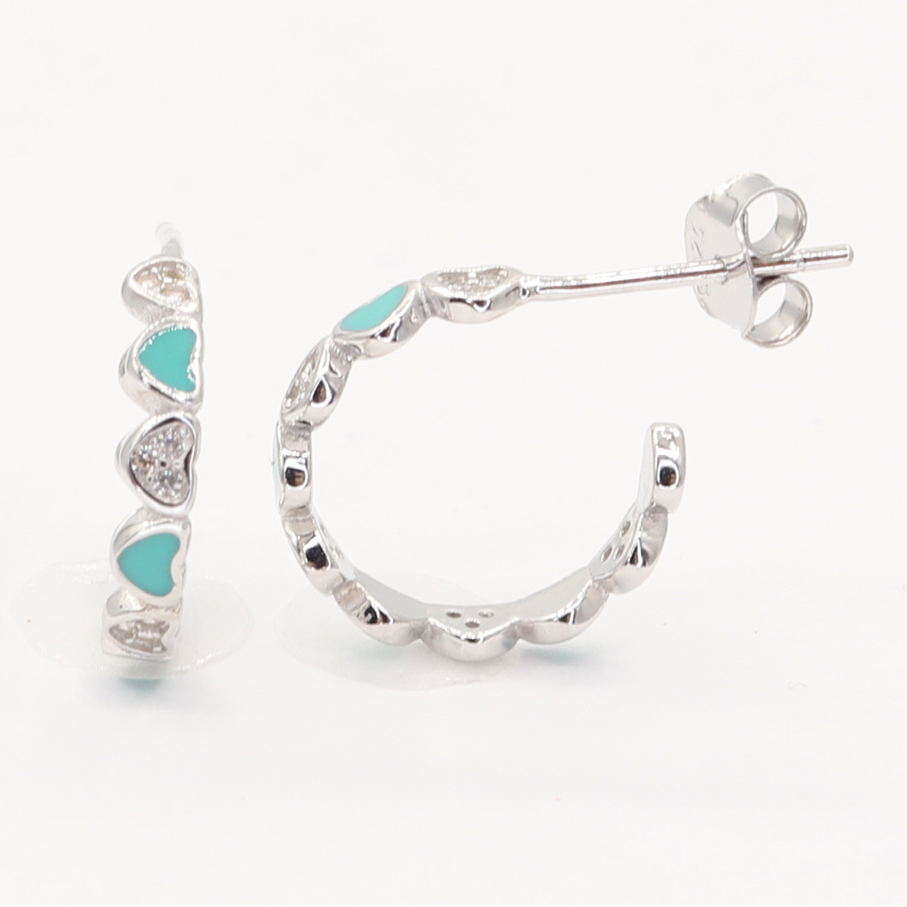 Stříbrné náušnice 111161