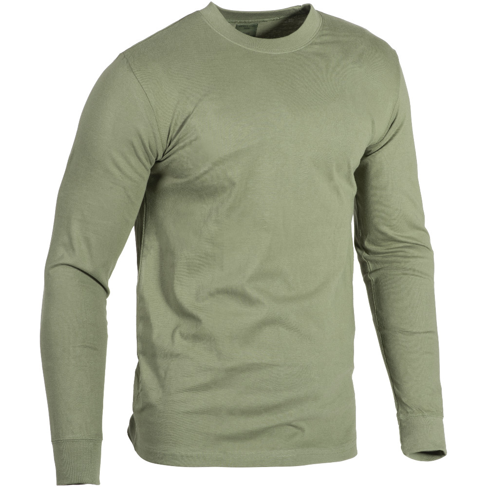 Tričko originální AČR s dlouhým rukávem - olivové, S