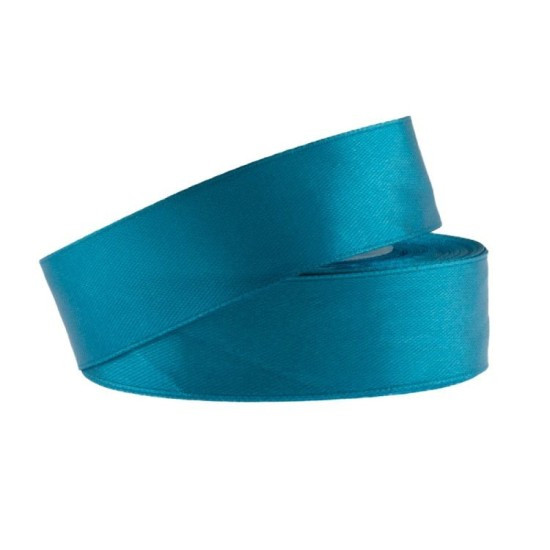 Paper Design Stuha saténová 25mm/32m - tm. tyrkysová - 601272