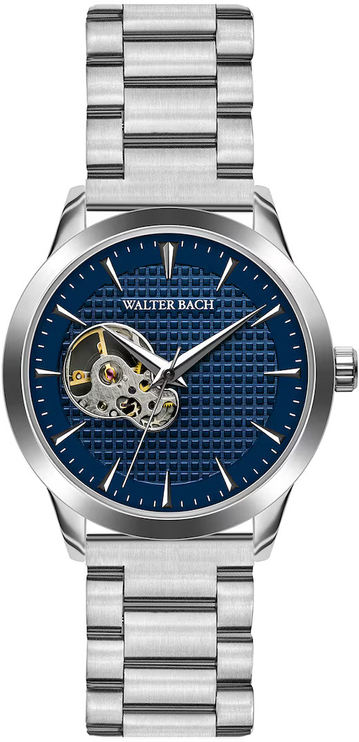 Walter Bach Kronach Automatic Silver Solid Steel Watch WBX-4220