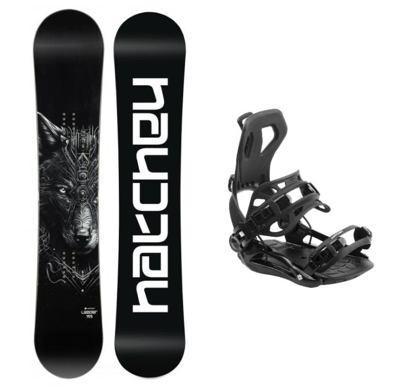 Hatchey Leader freestyle snowboard + Hatchey Fastec vázání