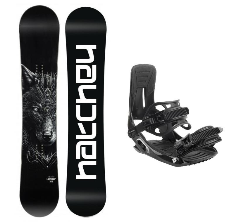 Hatchey Leader freestyle snowboard + Hatchey Tactic vázání