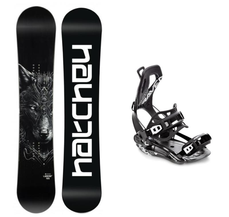 Hatchey Leader snowboard + Raven Fastec FT360 black vázání