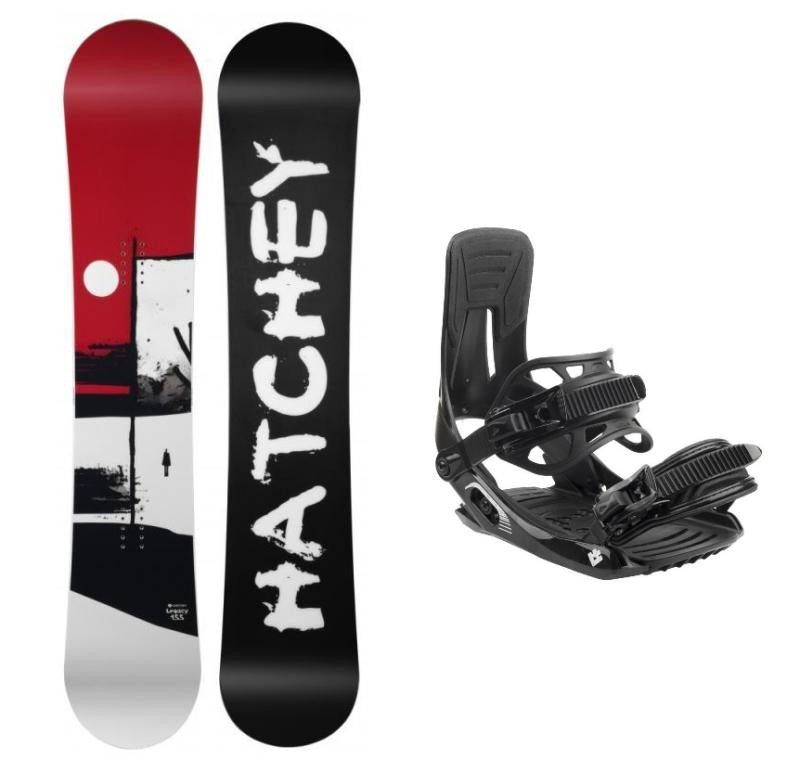 Hatchey Legacy snowboard + Hatchey Tactic vázání