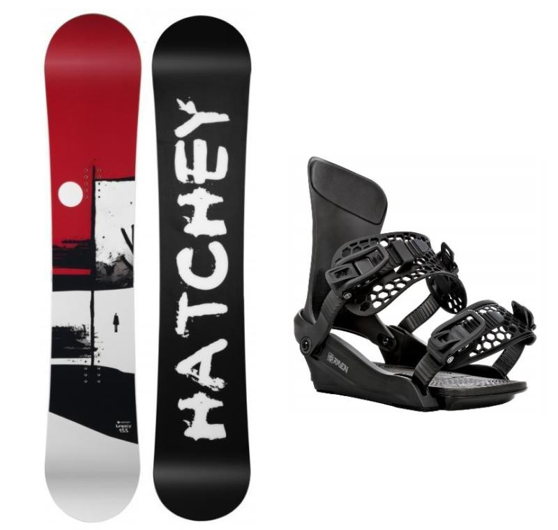 Hatchey Legacy snowboard + Raven King black vázání