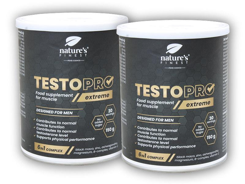 Natures Finest 2x TestoPro extreme 150g