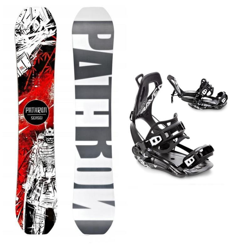 Pathron Sensei Carbon 23/24 snowboard + Raven Fastec FT360 black vázání