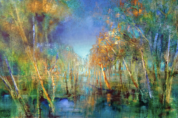 Annette Schmucker Ilustrace The forest, Annette Schmucker, 40 × 26.7 cm