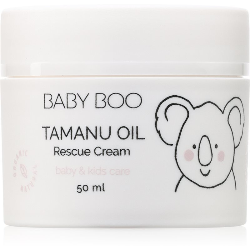 Baby Boo TAMANU OIL Rescue Cream zklidňující dětský krém pro děti od narození 50 ml