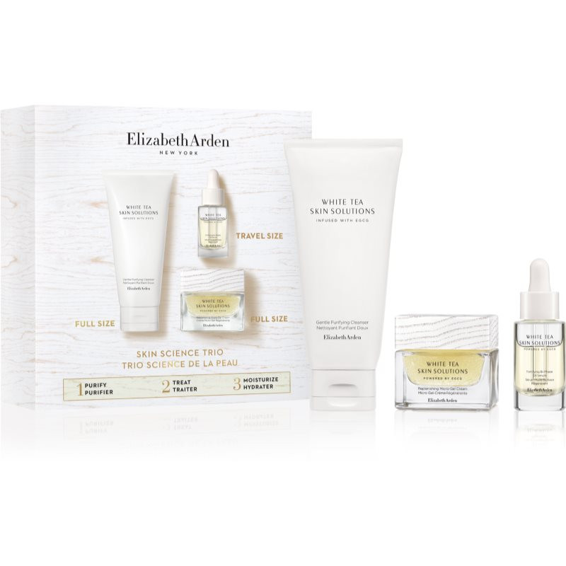 Elizabeth Arden White Tea Skin Solutions dárková sada pro ženy