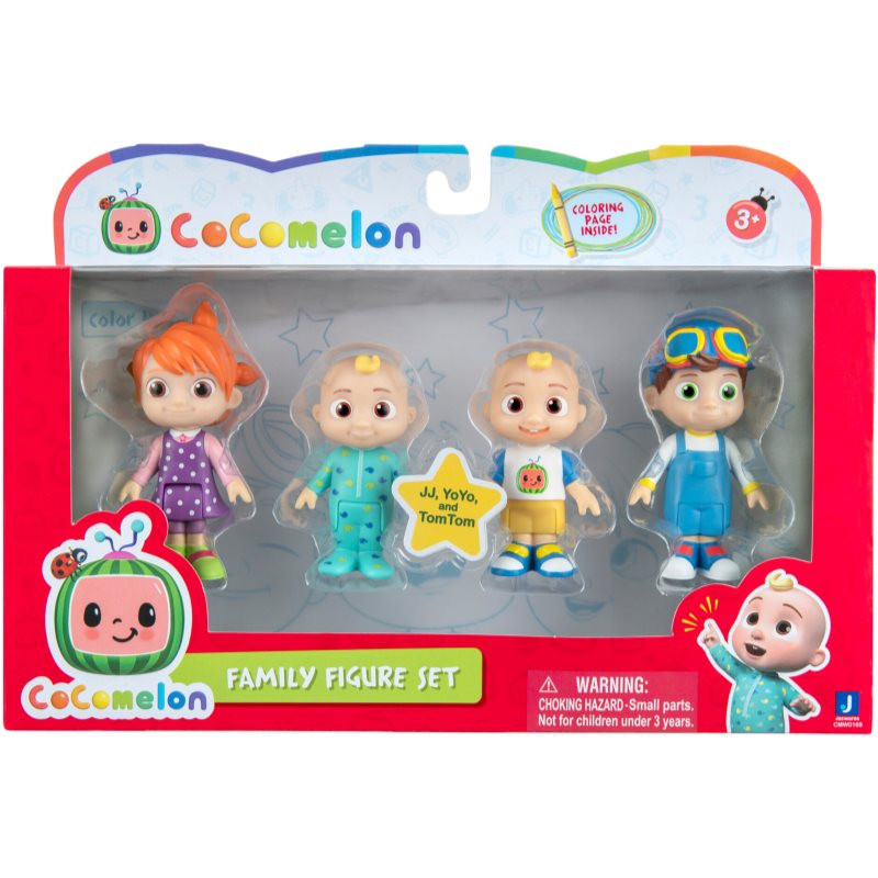 Jas Cocomelon Family Figure Set sada hraček 3y+ 4 ks