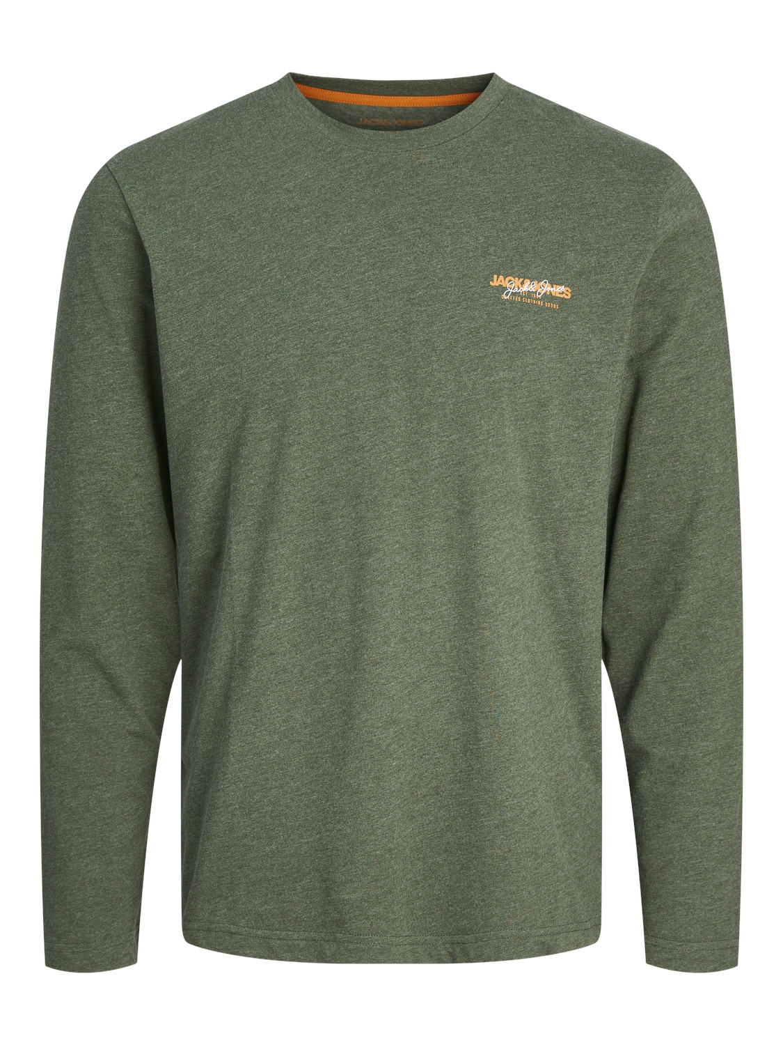 Jack&Jones Pánské triko JJALVIS Standard Fit 12259735 Kombu Green L