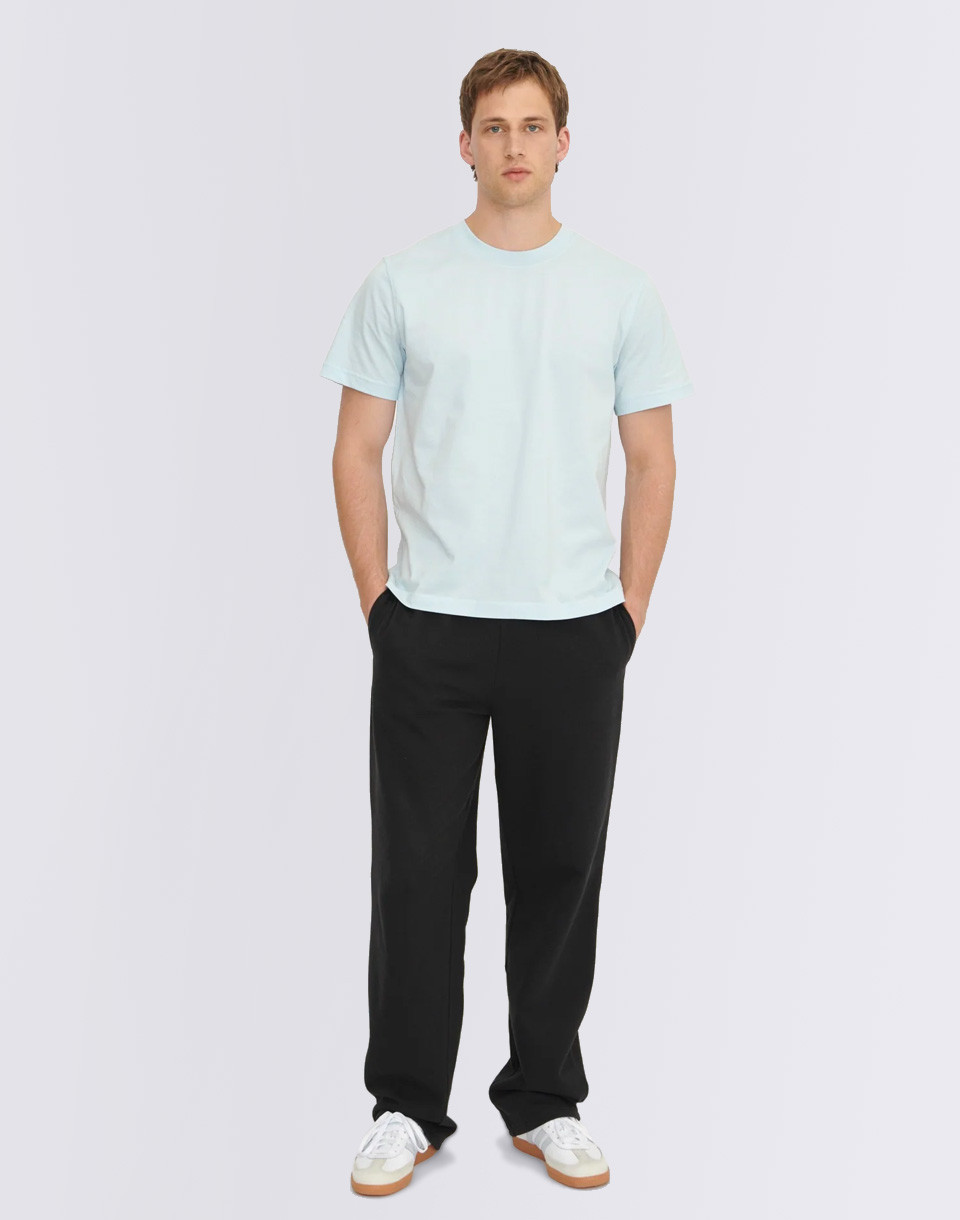 Organic Basics True Boxy Fit Tee Light Blue S