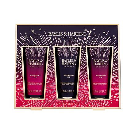 Baylis & Harding Moonlight Fig : krém na ruce 3 x 50 ml pro ženy