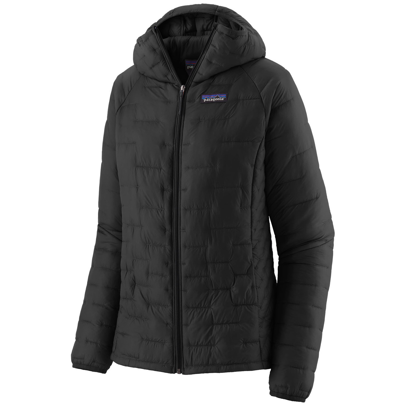 Dámská bunda Patagonia Micro Puff Hoody Velikost: S / Barva: černá