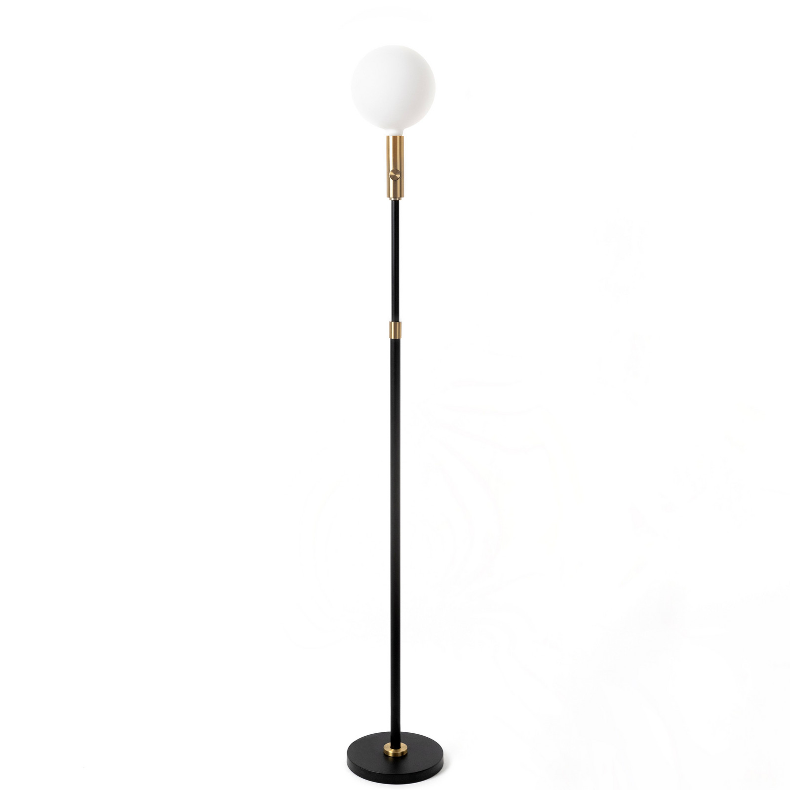 Stojací lampa POISE 170 cm, černá, ocel, Tala