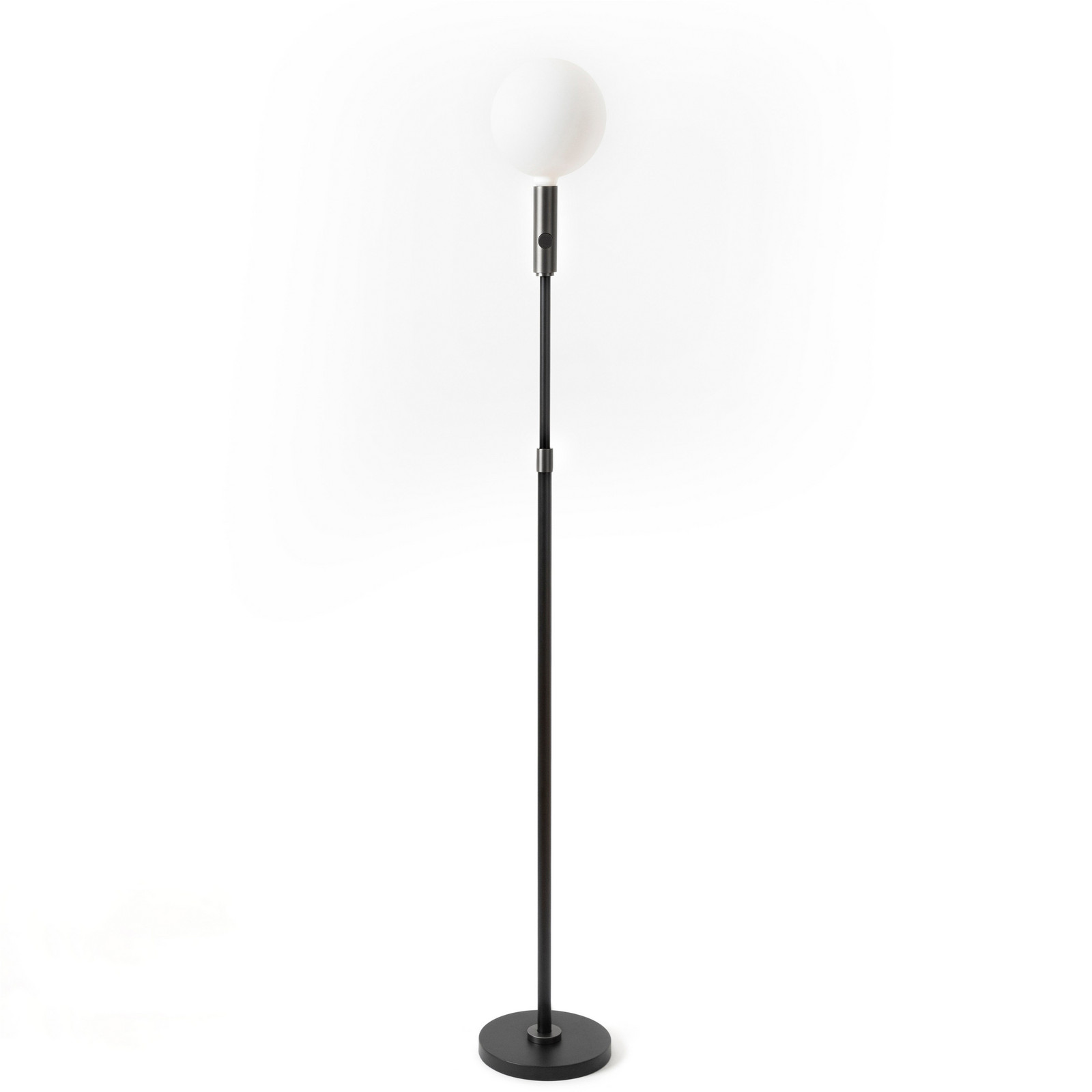 Stojací lampa POISE 170 cm, šedá, ocel, Tala