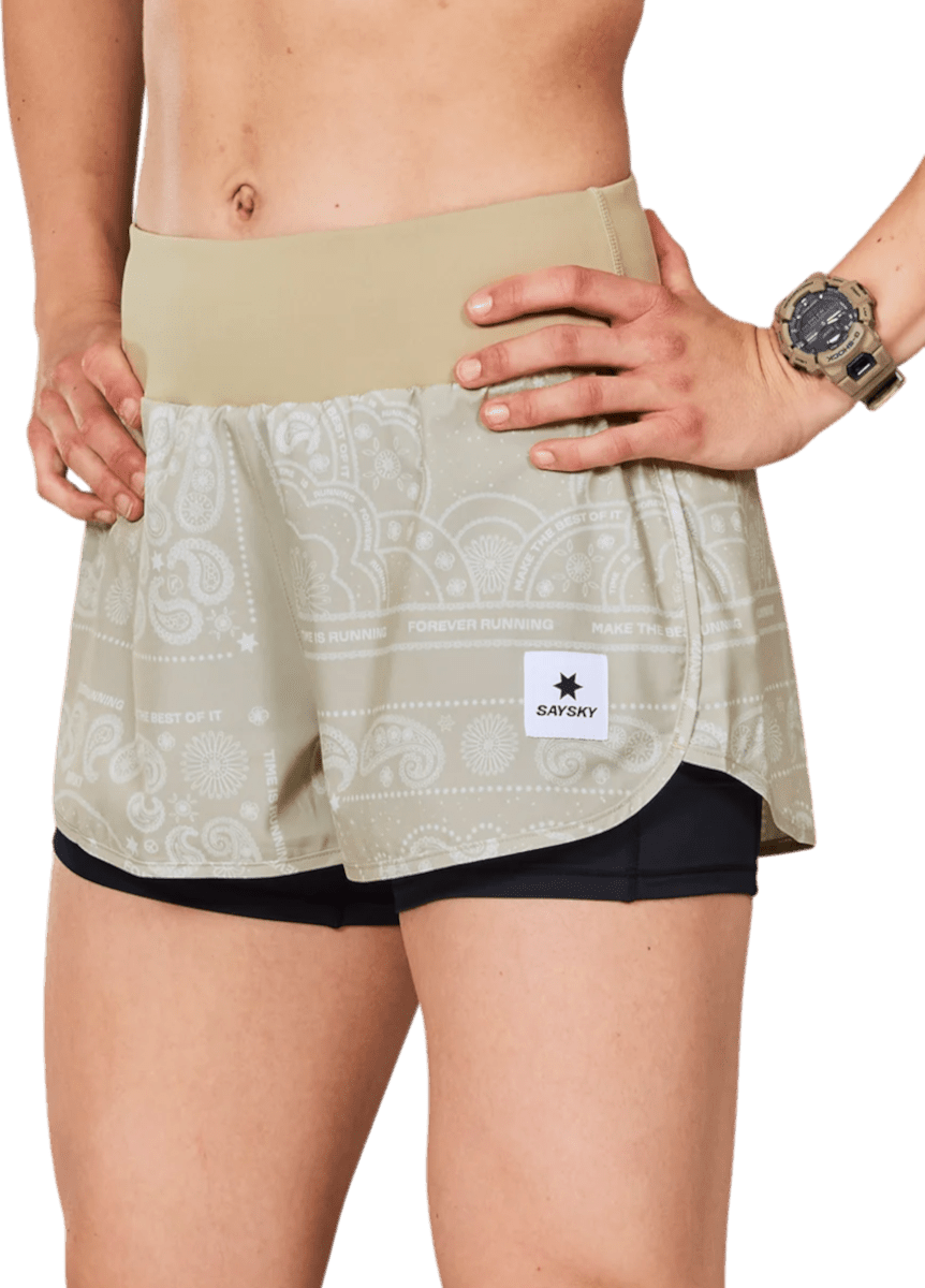 Šortky Saysky Paisley 2 In 1 Pace Shorts 3