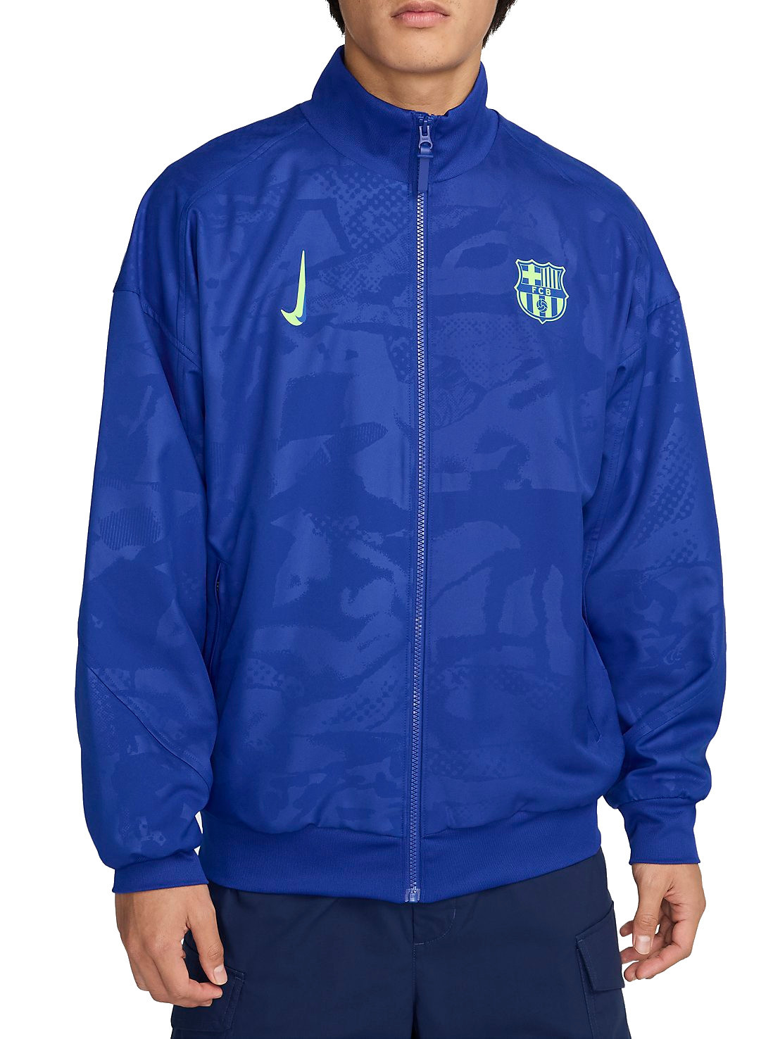 Bunda Nike FCB M NK DF STRK ANTHM JKT 3R