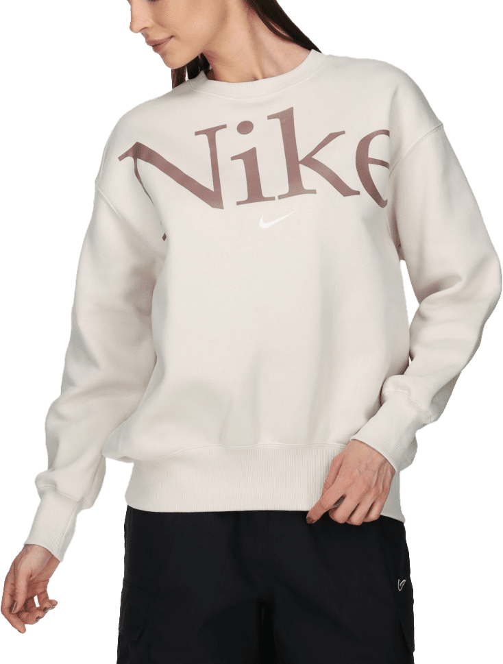 Mikina Nike W NSW PHNX FLC OS LOGO CREW