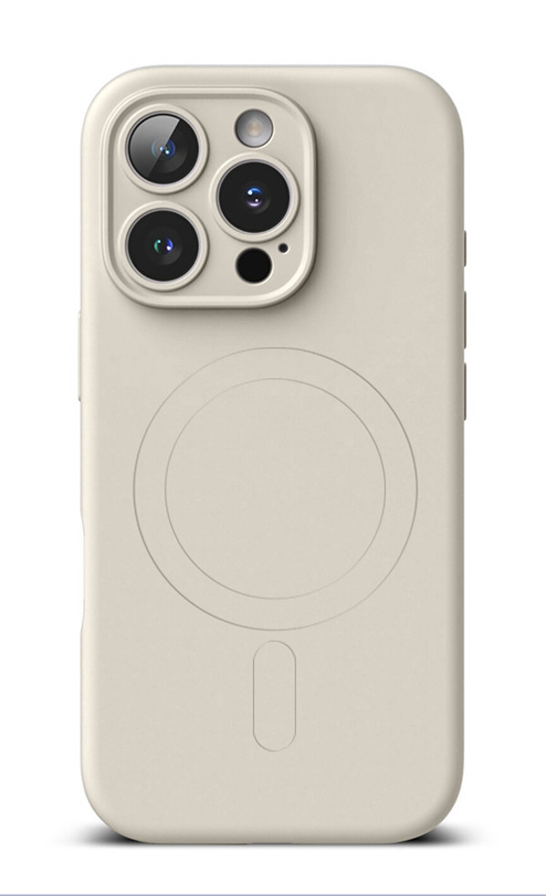 Kryt TopQ iPhone 16 Pro s MagSafe béžový 130217