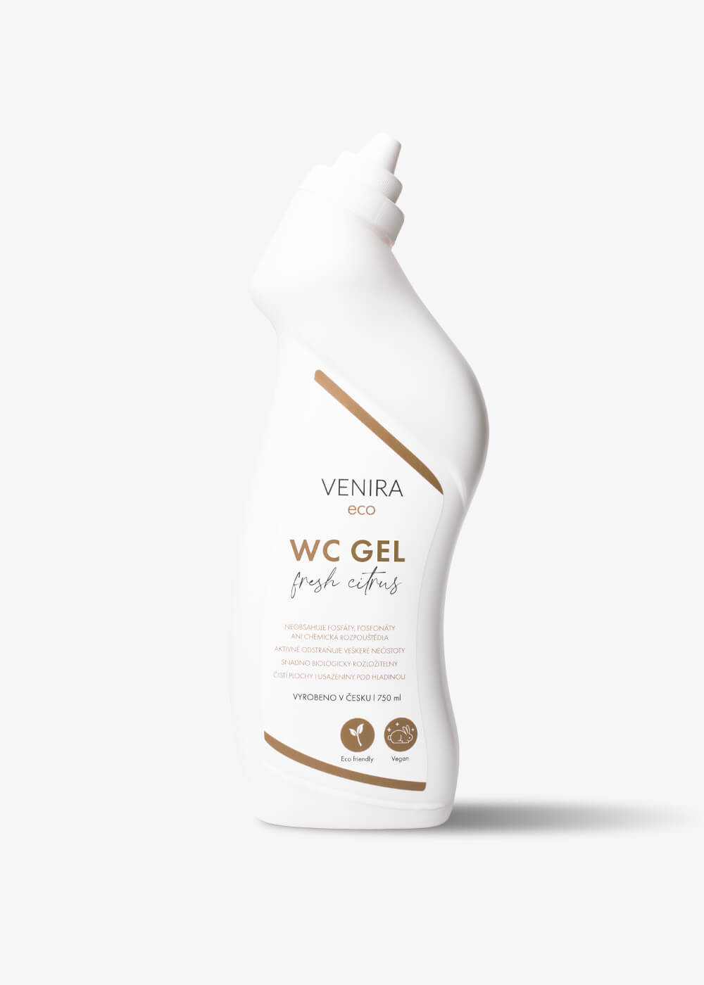 VENIRA ECO WC gel, citrusová vůně, 750 ml