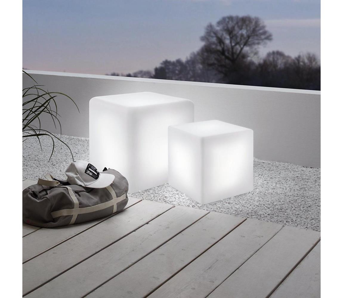 Eglo Eglo 900295 - Venkovní stojací lampa BOTTONA 1xE27/15W/230V 40x40 cm IP65