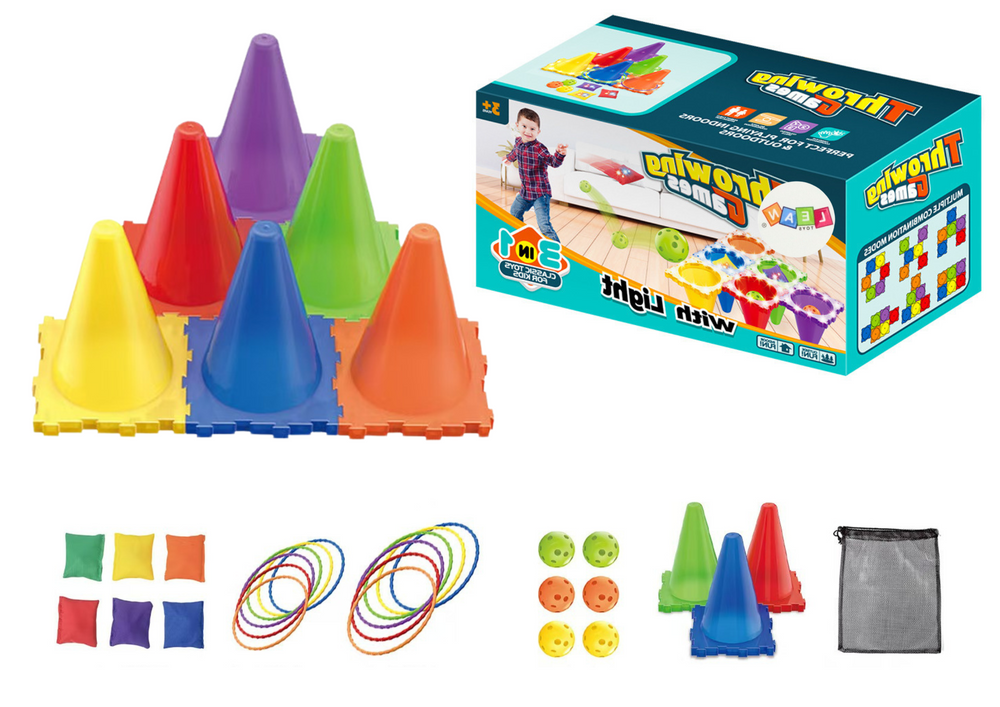 mamido Sportovní herní set 3v1