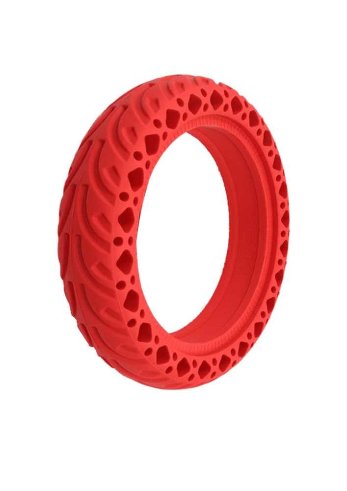 Bezdušová pneumatika o velikosti 8,5 - červená; pro BTX250/251/PRO a Xiaomi