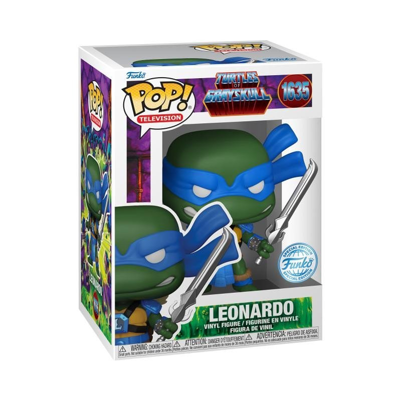 Funko POP TV: Teenage Mutant Ninja Turtles/Masters of the Universe - Leo (Eternia Armor)